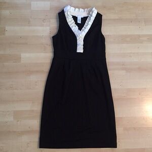 London Times Ruffle Dress Size 8